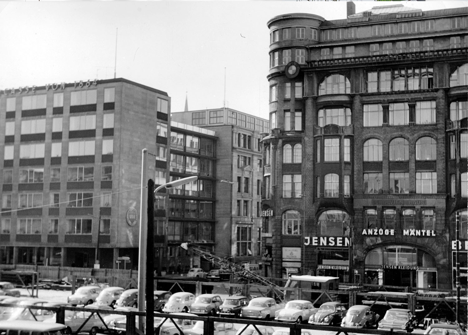 Fotovergleich Hamburg 19451969 und heute