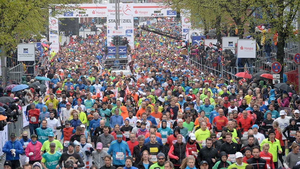 Der Marathon in Hamburg ist nach Berlin der zweitgrößte Lauf in Deutschland
